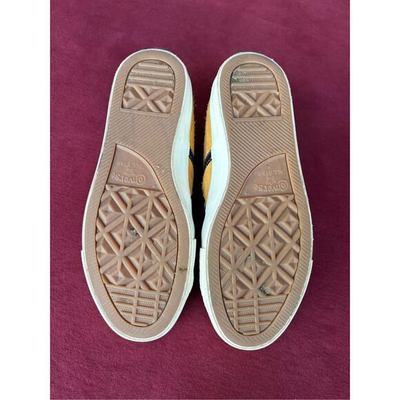 Converse Men's Yellow One Star Academy Pro Suede Lace Up Sneakers Size 7.5 - Picture 5 of 6